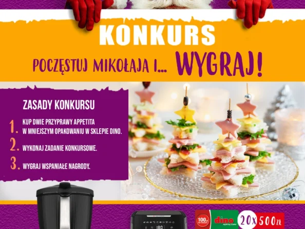 Poczęstuj Mikołaja i… WYGRAJ!”