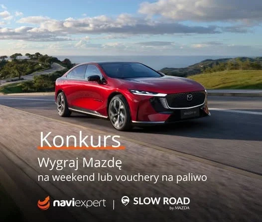 Wygraj Mazdę na weekend, paliwo… w konkursie NaviExpert