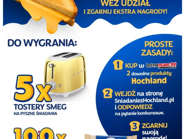 Konkurs z nagrodami od Hochland w Intermarche