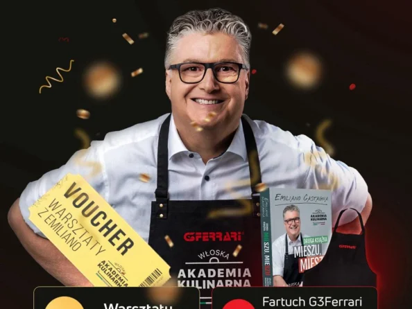 Zostań domowym mistrzem pizzy, weź udział w konkursie i wygraj warsztaty z Emiliano Castagna! 🍕✨