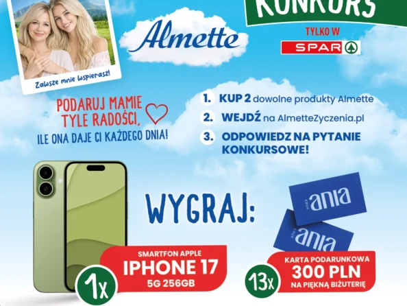 Konkurs Almette Życzenia