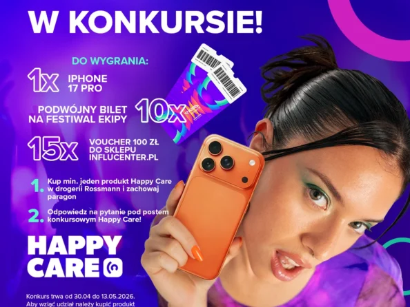 Wygraj iPhone 17 pro i bilety na festiwal Ekipy