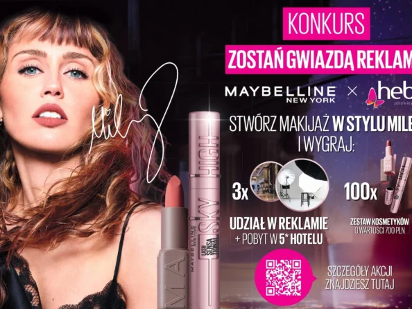 ZOSTAŃ GWIAZDĄ Z MAYBELLINE NY I HEBE