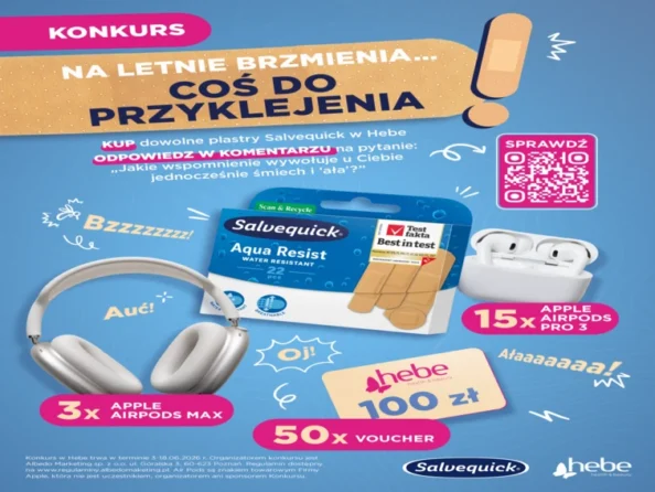 Zgarnij niesamowite nagrody w konkursie Salvequick!