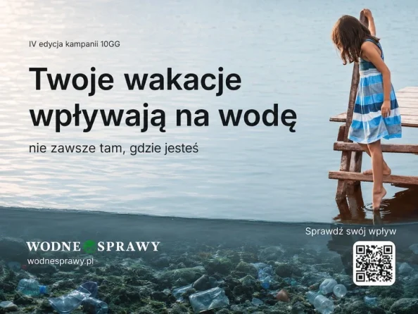 Wygraj kamerę GoPro w konkursie 10GG „Twoje wakacje wpływają na wodę”