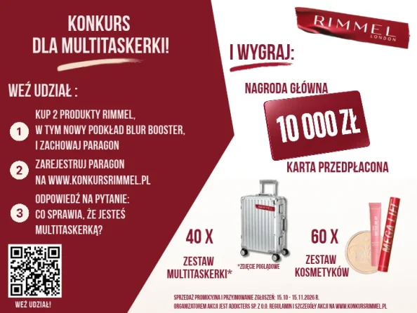 Konkurs Rimmel – Multitaskerki Rimmel w&nbsp;akcji