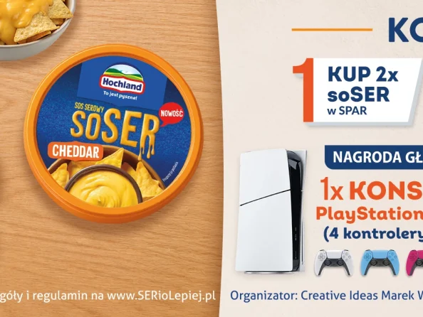 Konkurs soSER Hochland „Razem jest SERio Lepiej” w&nbsp;SPAR